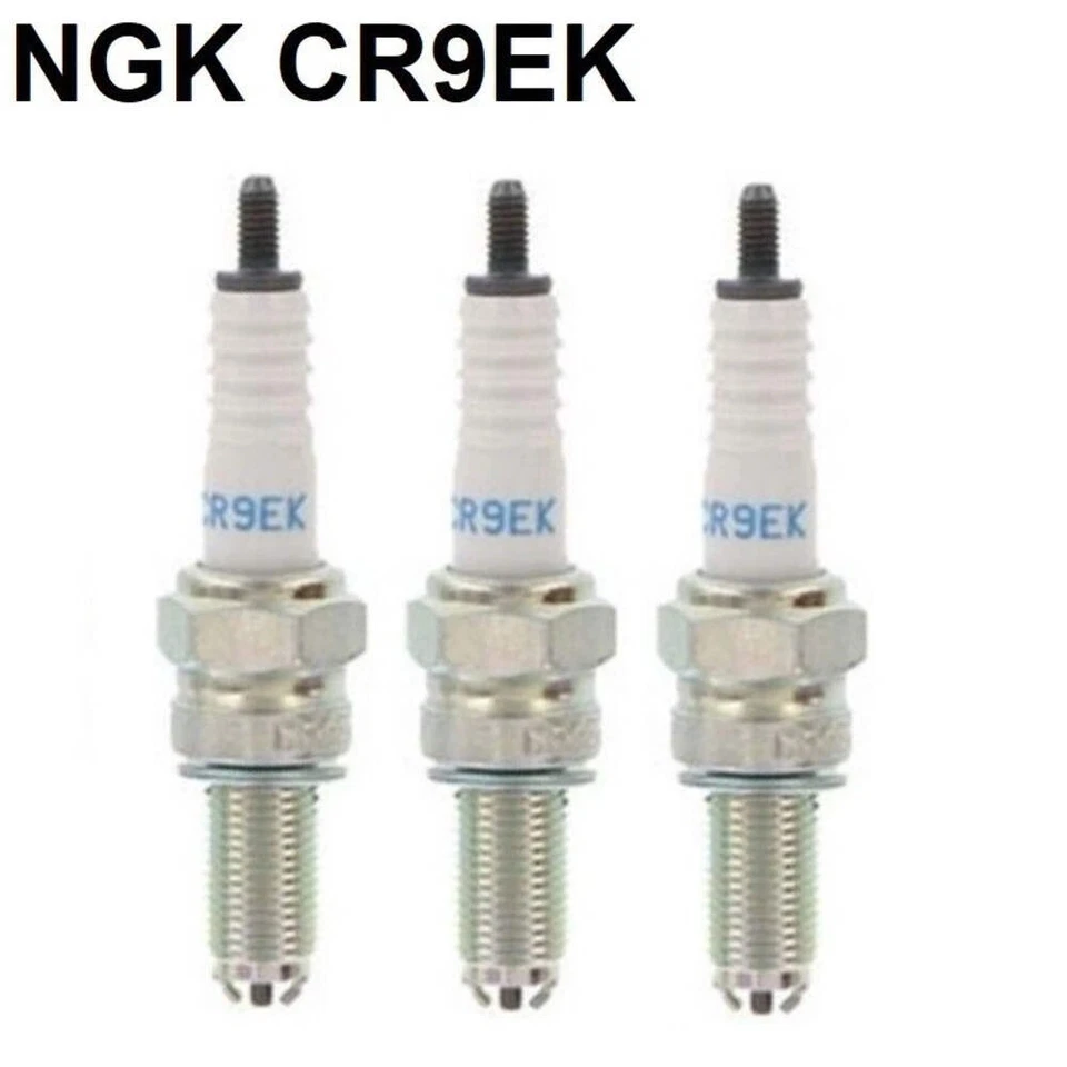 3 bougies NGK CR9EK pour Triumph Speed Triple 1050 RS /S 2016-2021 - Photo 1/3