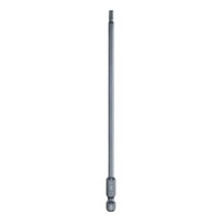 "H3 Flach-Sechskant-Bit 3Mm Magnet 1/4\" 6\" Blau"