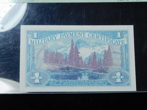 Military Payment Certificate - One Dollar - Series 661 - PCGS 68PPQ - Picture 4 of 4