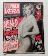 Rivista CRONACA VERA - Bella paziente scambiata per un maschio N.349 Maggio 1979