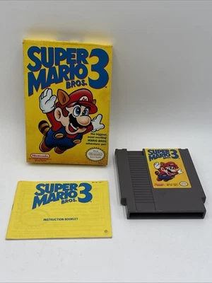 Super Mario Bros. 3 (Nintendo NES, 1990) With Box And Manual Clean Tested! - Image 1 of 4