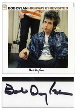 Bob Dylan Signed Album "Highway 61 Revisited" -- With Jeff Rosen COA