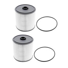 2Sets Oil Fuel Diesel Filter Fit for Dodge Ram Jeep Wrangler JL Gladiator JT