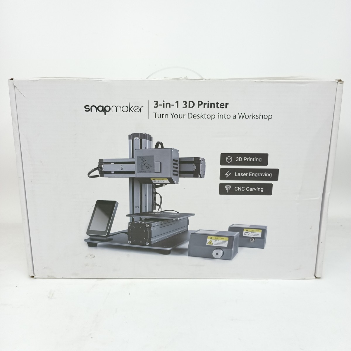 SnapMaker 1.0 3-in-1: 3D Printer, Laser Engraver, & CNC Router | eBay