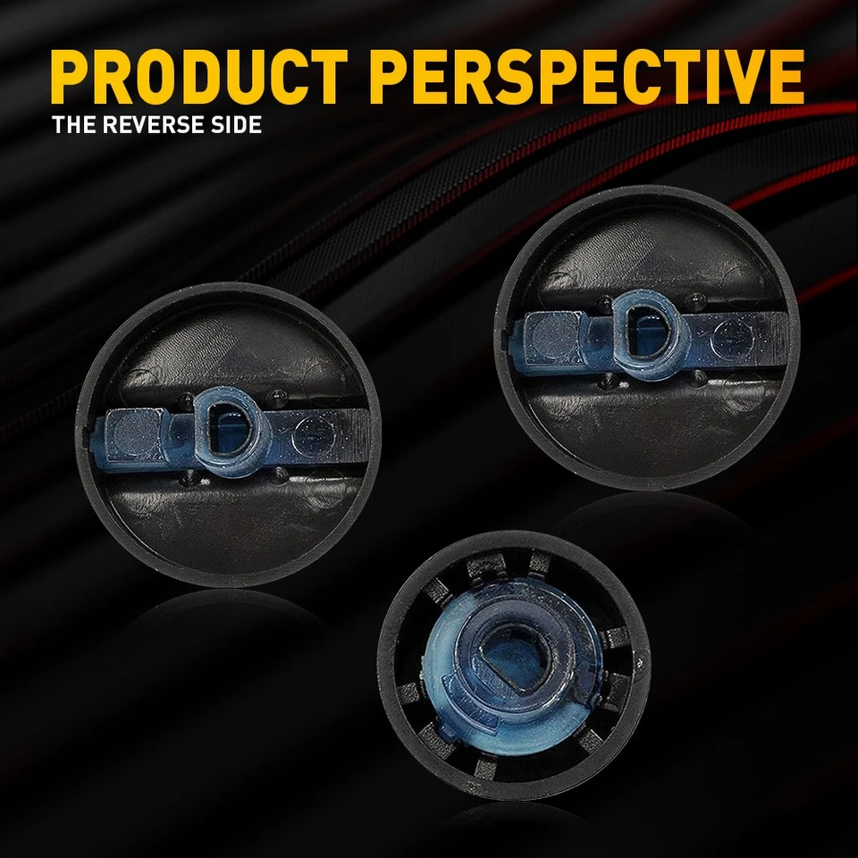 Temperature Control Knob Assortment Ram For Fits Dodge Eagle Chrysler 94-973-15x - Image 3 of 4