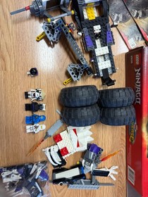 Lego Ninjago Skull Truck 2506 100% Complete + All Minifigures, instructions, Box