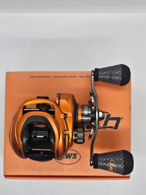 Lew's Mach Crush Orange Baitcaster Reel Orange Crush Rod And