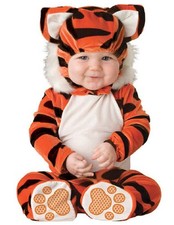 Infant Tiger Costume Baby Boys Girls Orange Black White S 6-12 Month