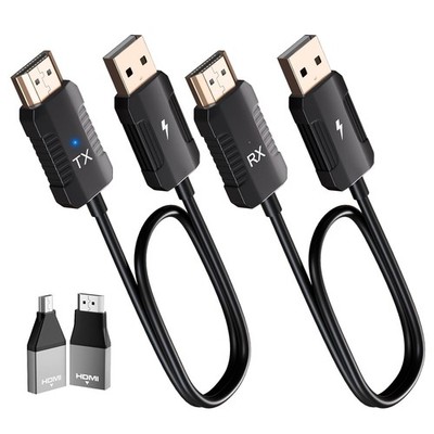Wireless HDMI Transmitter and Receiver 4K Decode 1080P Output, HDMI Wireless