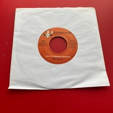 ALFIE DAVISON Love Is A Serious Business 2000 UK 7" vinyl single Flashlight 45