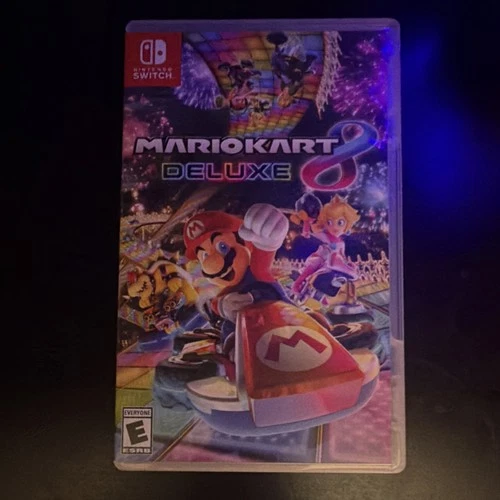 Nintendo Mario Kart 8 Deluxe Nintendo Switch Game Multiplayer Case Control Guide