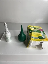 Debrox Earwax Removal Kit, Includes Drops and Ear Syringe Bulb 15ml EXP 02/2026