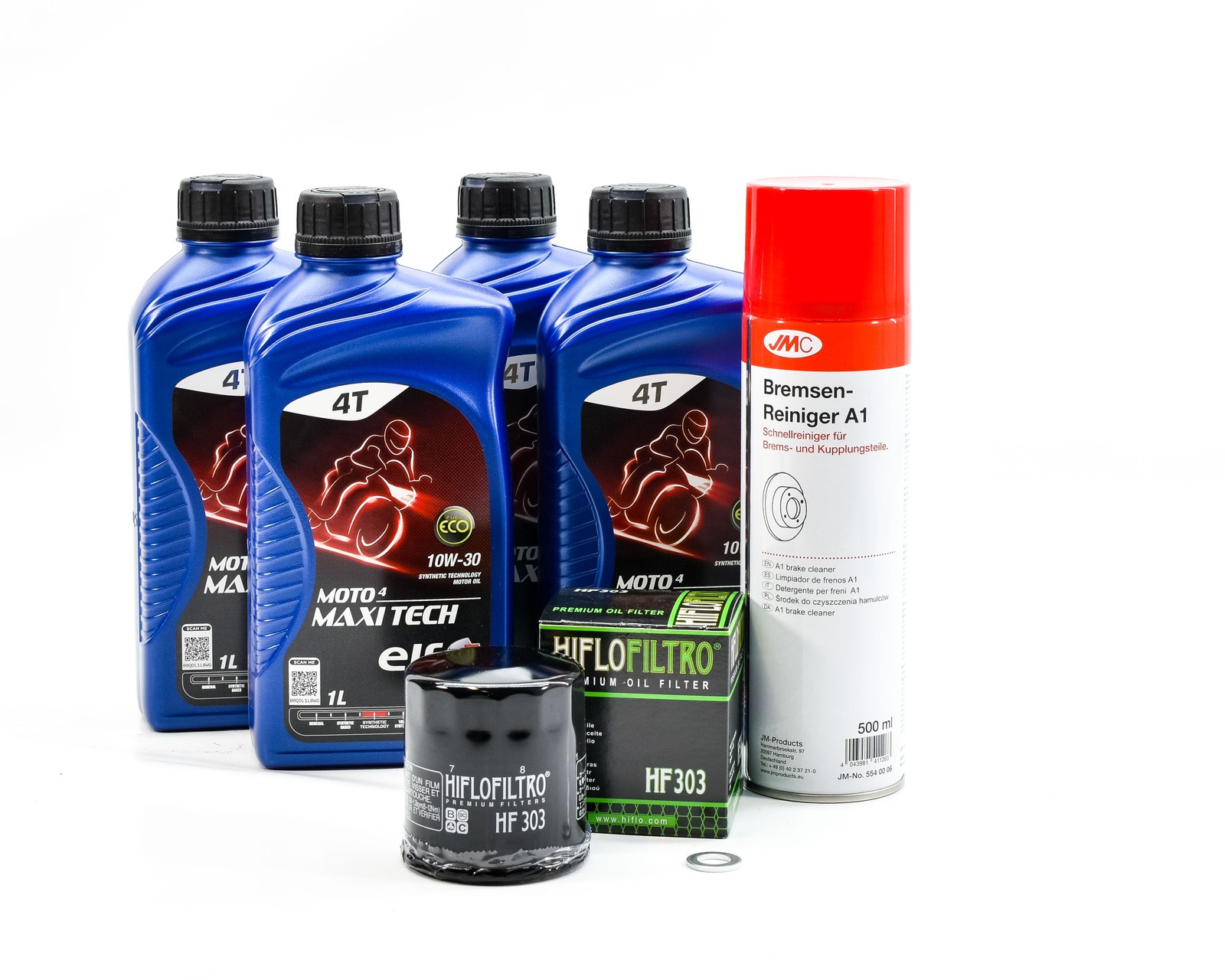 Kit Vidange ELF MOTO 4 MAX pour Honda VFR 800 (98-01) - Protection Moteur
