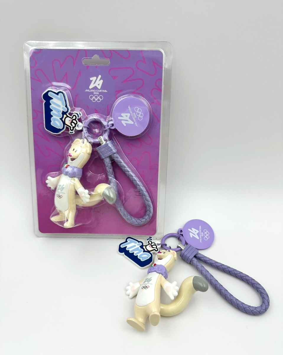 2026 Milano Cortina Winter Olympic Official Mascot Tina Woven
