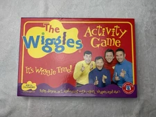 The Wiggles Activity Board Game Children Learning Complete OOP Education Vtg