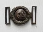 VINTAGE CIVIL WAR CONFEDERATE CS 2 Piece BELT BUCKLE EARLY REPRODUCTION