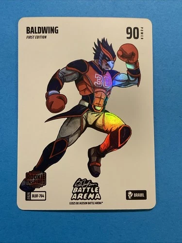 2026 Bo Jackson Battle Arena #BLBF-764 `BALDWING` Drake Baldwin Blizzard Foil RC