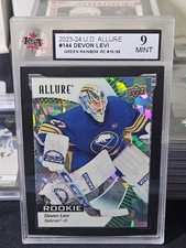 23-24 Allure Devon Levi Green Rainbow Rookie #/99 🌈🌈🌈 KSA 9 Mint 
