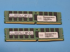 64GB TOTAL - 2X SAMSUNG M393A4K40BB0-CPB0Q 32GB PC4-2133P-RA0-10-DC0 ECC Ram
