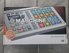 Native Instruments Maschine Mikro MK2 White Sampler  Sequencer, 16 Pads, USB