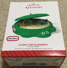 Hallmark Keepsake Ornament Little Tykes Classic Turtle Sandbox 2014 NIB