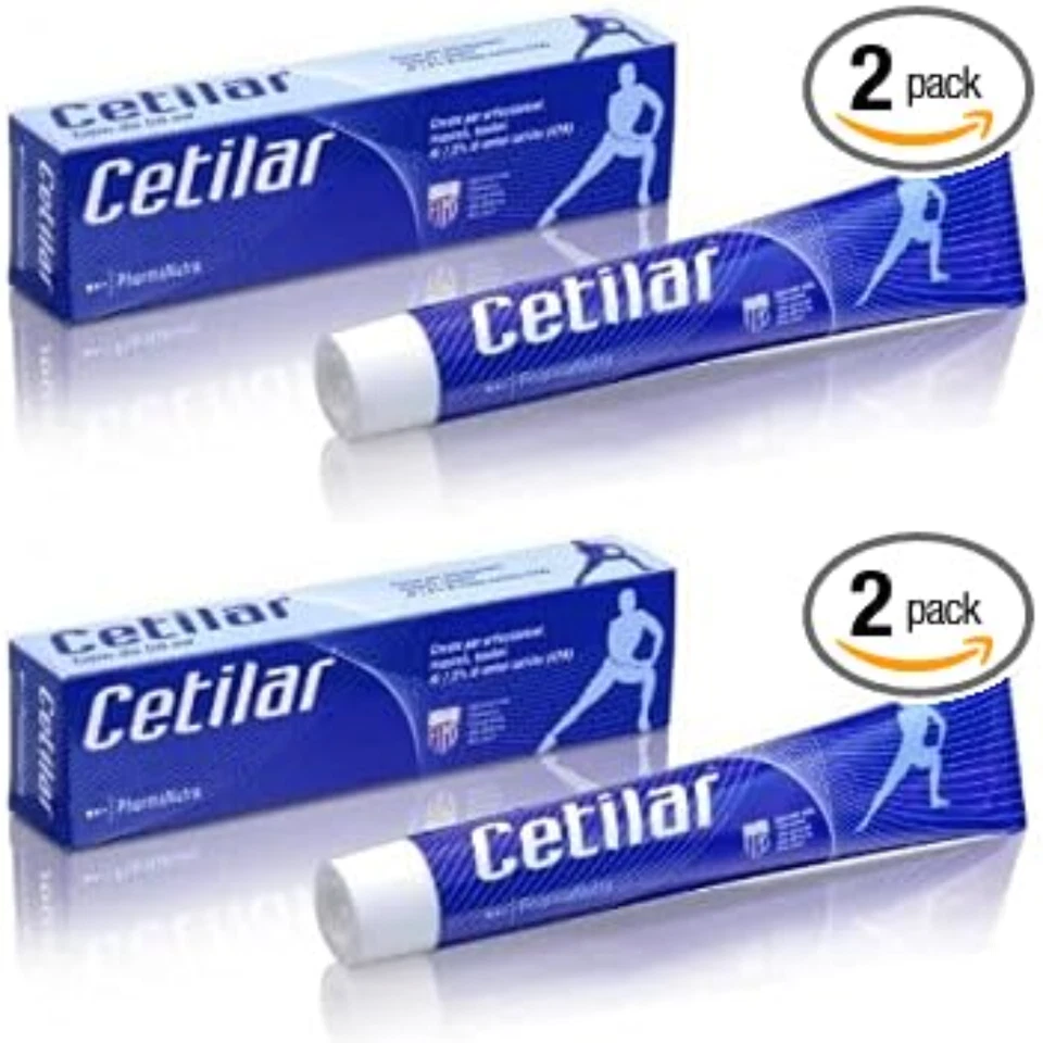 PHARMANUTRA Cetilar Body Cream 2 Packs x 50 ml - Body Lubricant - Active
