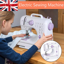 Electric Sewing Machine Portable Mini 12 Stitches Pedal Household for Beginner f