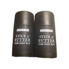 BEEKMAN 1802 Pure Goat Milk Stick of Butter Fragrance Free - .80 oz - NEW Lot 2