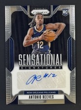 2024-25 Panini Prizm - Sensational Signatures Antonio Reeves #SS-ARP (AU, RC)