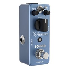 Donner Blues Drive Vintage Overdrive Effects Pedal Warm And Hot Tone True Bypass