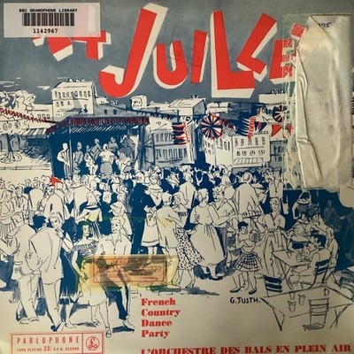L ORCHESTRE DES BALS EN PLEIN AIR BBC GRAMOPHONE LIBRARY 10  RECORD  14 JUILLET 