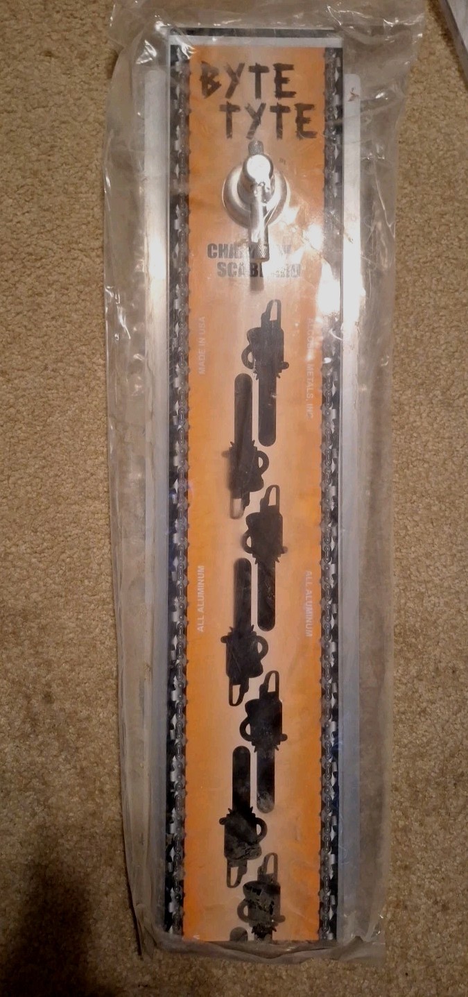 Byte Tyte Chainsaw Scabbard Aluminum Lifetime Warranty Most Saws Universal New