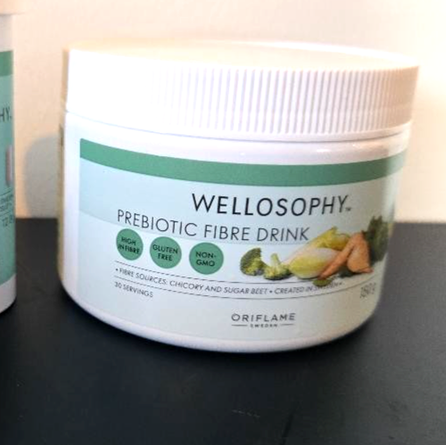 Oriflame Wellosophy Prebiotic Fibre Drink For A Healthy Gut.