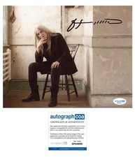 Patti Smith "Godmother of Punk" AUTOGRAPH Signed Autographed 8x10 Photo D ACOA