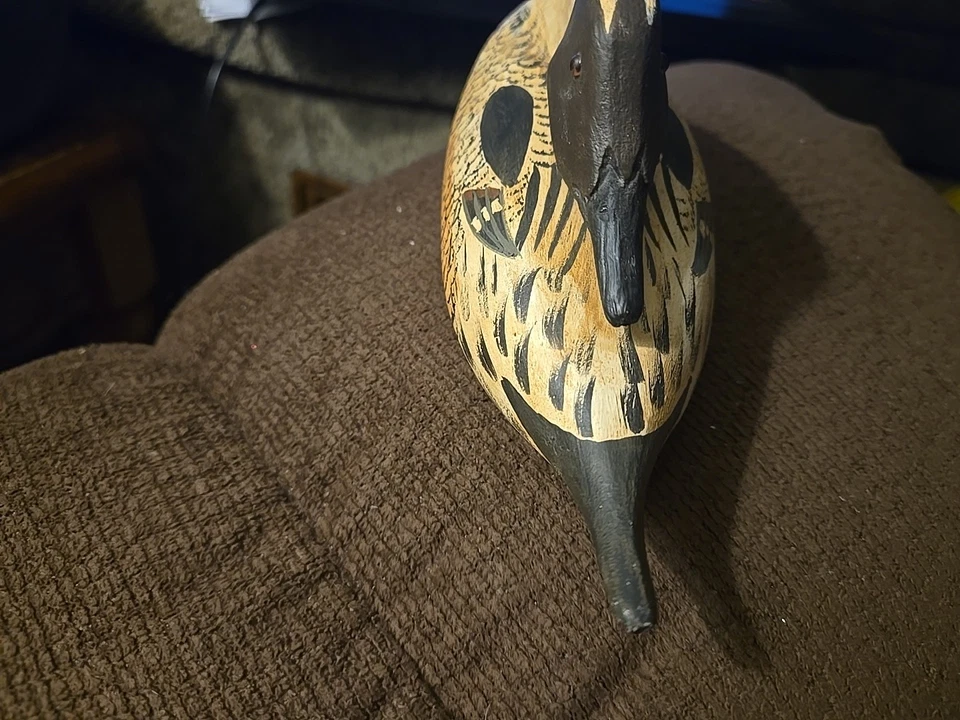 Bob Lee 2005 Cortez Fl tallado a mano pintado 7" madera señuelo pato Foto 4 de 4