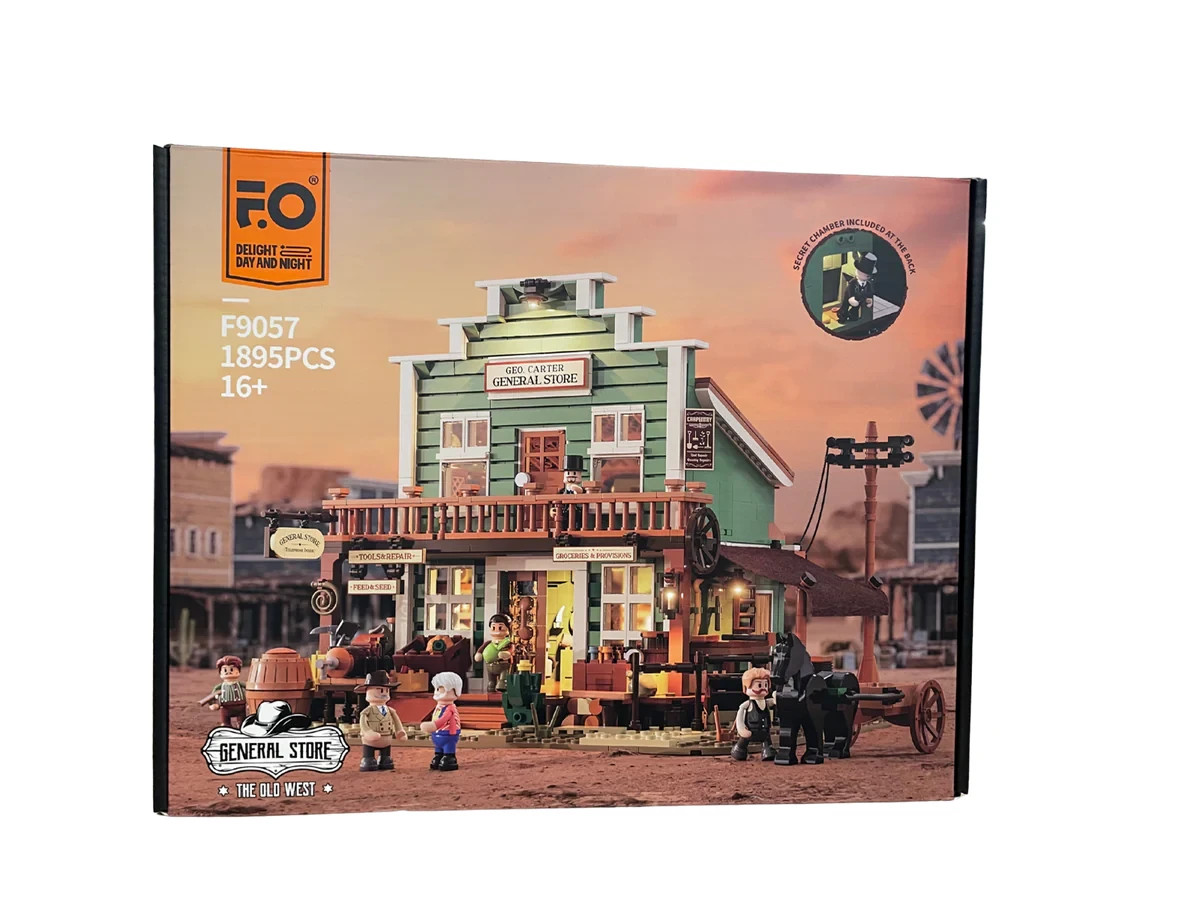 Funwhole General Store 1895 PCS Building Set – Winter Village Display