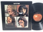 THE BEATLES Let It Be 1970 APPLE LP 1st Press SF Bell Sound  EX Vinyl
