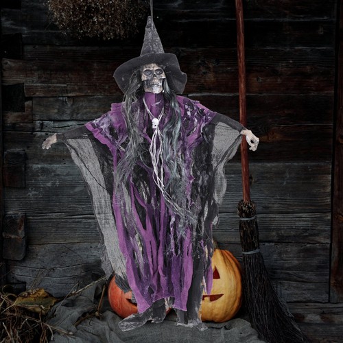Halloween Decoration Outdoor Creepy Decorations Ghost Hanging Luminous ...