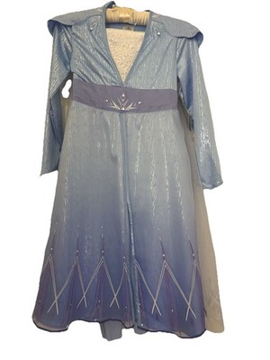 Disney Frozen ELSA Ice Queen Costume Kids 7/8 Halloween
