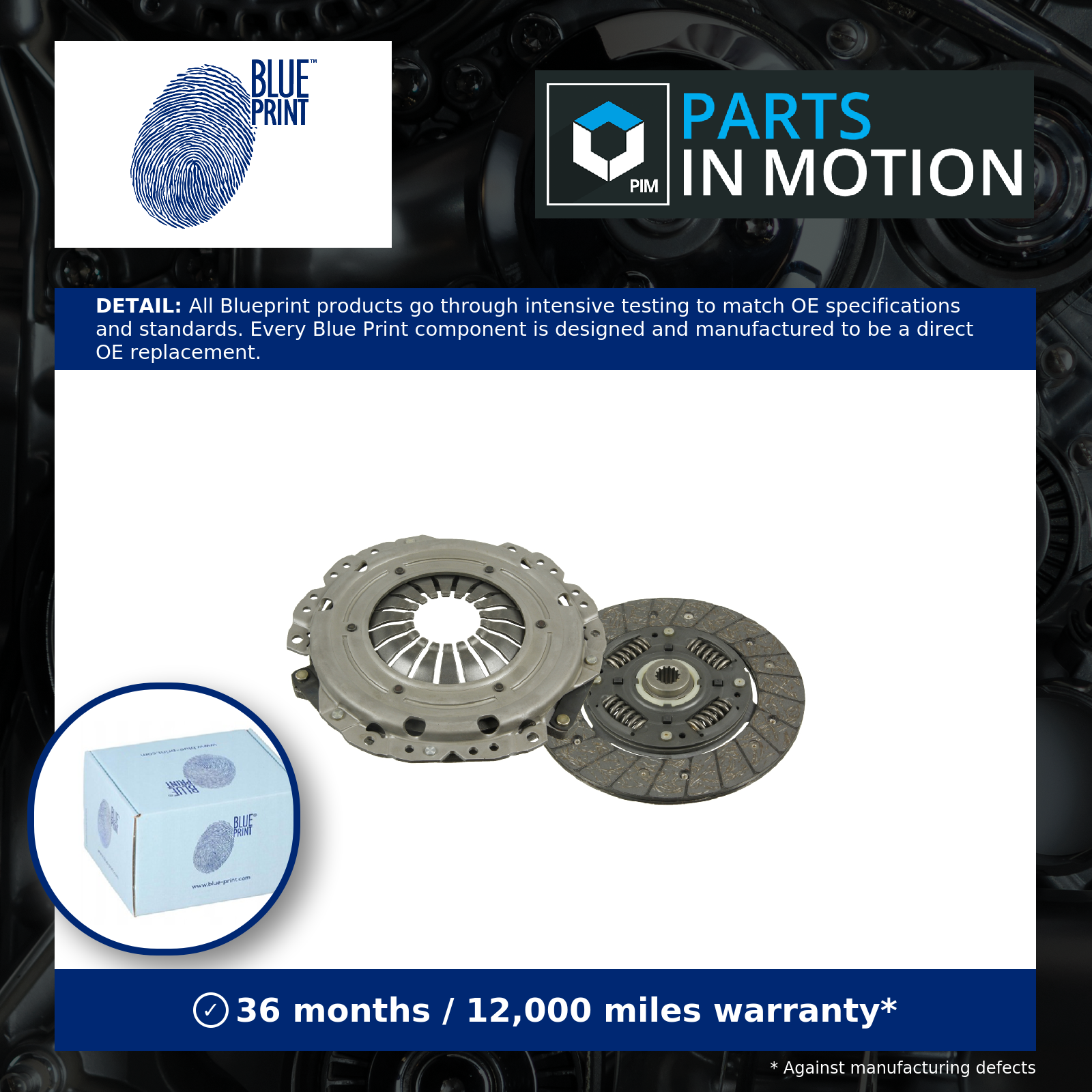 Clutch Kit 2 piece (Cover+Plate) fits VAUXHALL ASTRA H 1.8 04 to 10 Z18XER 206mm