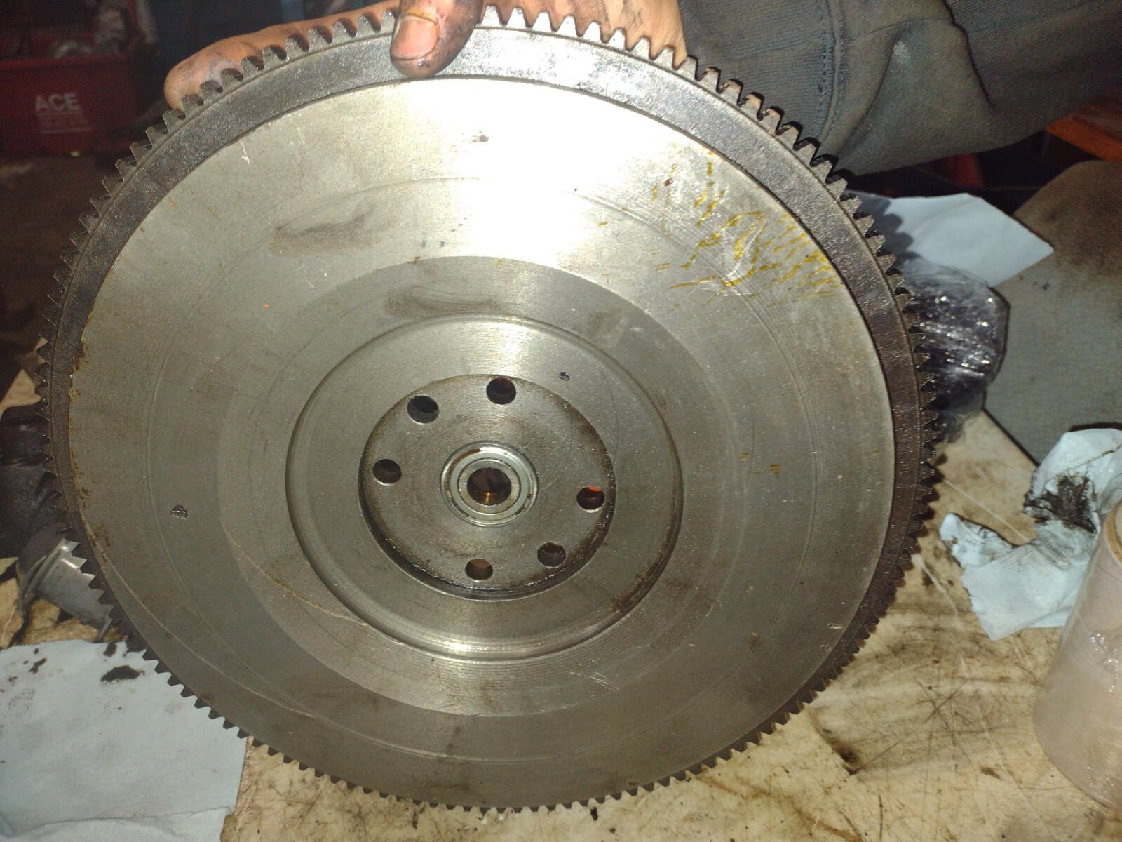 Ford 8N9N2N Tractor Engine Flywheel Ring Gear eBay