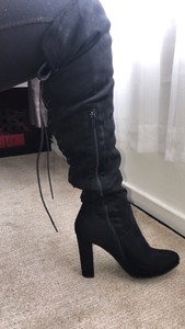 thigh high boots size 8.5