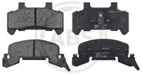A.B.S. 38289 Bremsbelagsatz, Scheibenbremse Vorne FüR Buick Chevrolet Pontiac