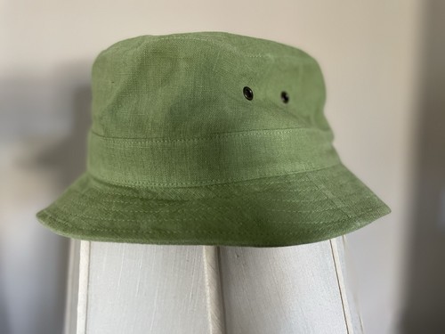 NEW Wigens Bucket Hat- Size 59- Lined Cotton- Sage Green- Style 92123 - Picture 5 of 8