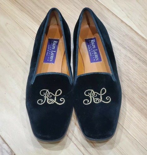 Ralph Lauren Monogram Velvet Womens 
