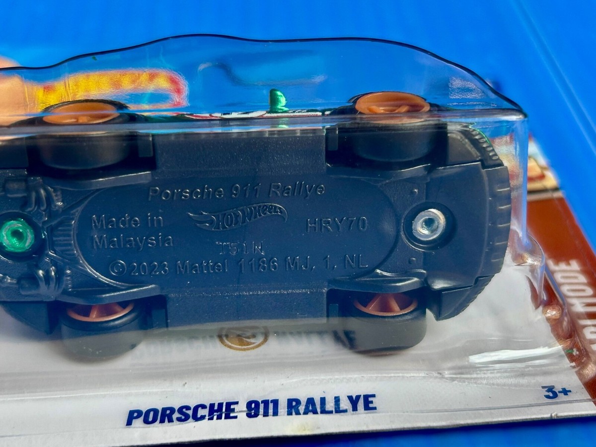 ミニカー Hotwheels 2025 STH Porsche 911 Rally HOT WHEELS PORSCHE 911 RALLYE WHITE 2024 Series HW TURBO 953