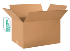 40  24x18x14" Corrugated Kraft Cardboard Cartons Shipping Packing Box Boxes