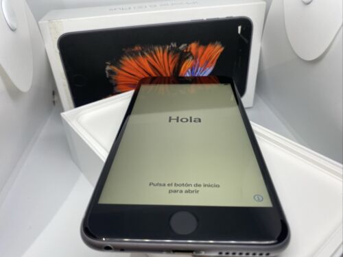 iPhone 6S Plus 32 GB grigio siderale rete wireless cricket incontaminata + condizioni Z-3 - Foto 1 di 16