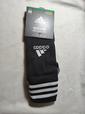 Adidas Soccer Copa Zone Aeroready Cushioned Socks Black/Gray/White Size M Y255