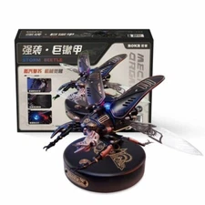 ROKR The Storm Beetle DIY Moveable 3D Puzzle Series Steampunk Gift for Boy Adult
